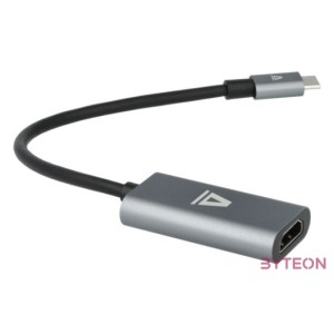 AVAX AD603 CONNECT Type C-HDMI 4K,60Hz alumínium adapter