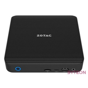 Zotac ZBOX-CI343-BE Mini,Intel N100,fekete barebone asztali számítógép