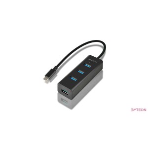 HUB Axagon HUE-S2C 4-port [USB-C 3.1] - Fekete