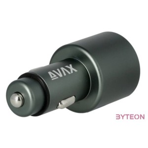 AVAX CC680B CARLY 140W USB AType C fekete autós töltő