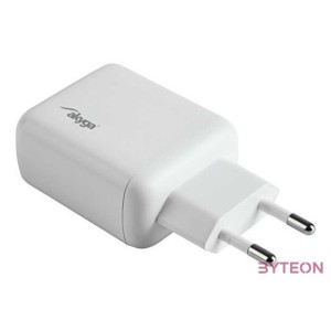 CHG Akyga AK-CH-19 2x USB-C PD 5-12V , max. 3A 40W Quick Charge 3.0 gyorstöltő