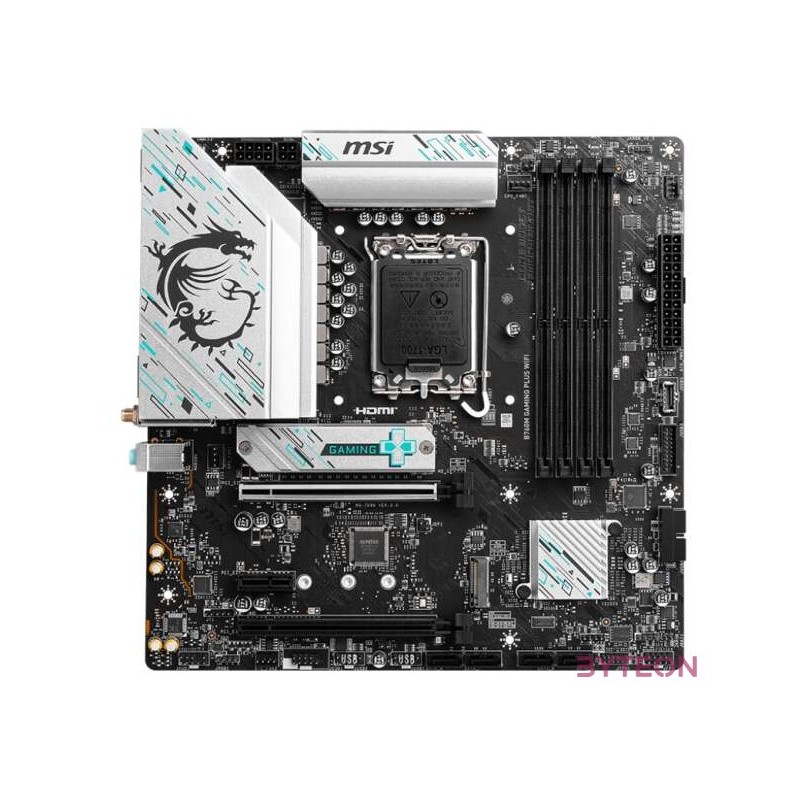 MSI B760M GAMING PLUS WIFI Intel B760 S1700 mATX alaplap