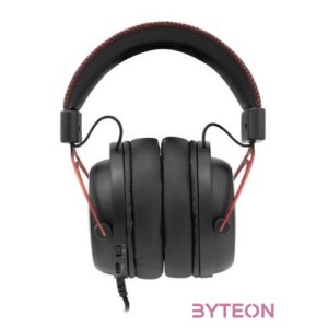 White Shark GORILLA GH-2341B,R fekete,piros gamer fejhallgató