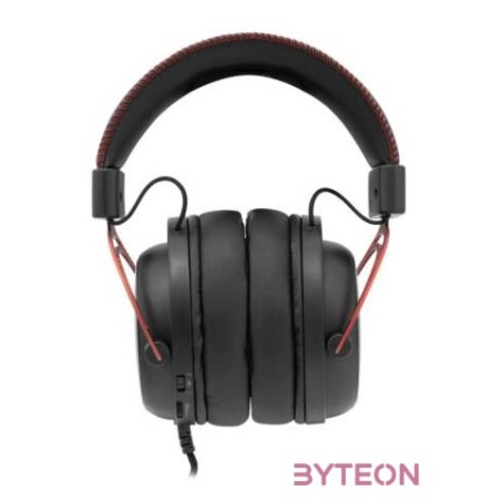 White Shark GORILLA GH-2341B,R fekete,piros gamer fejhallgató