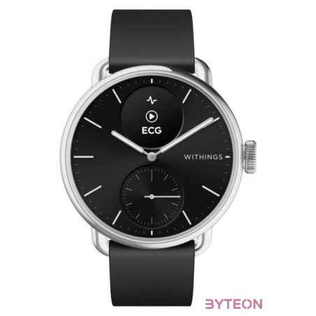 Withings HWA10-model 1 ScanWatch 2 38mm fekete okosóra