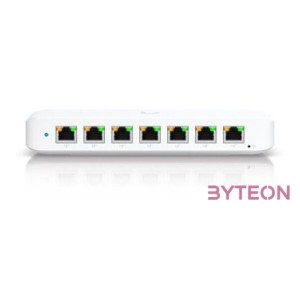Ubiquiti UniFi USW-Ultra-60W 8xGbE LAN port 7x PoE (52W) L2 menedzselhető switch