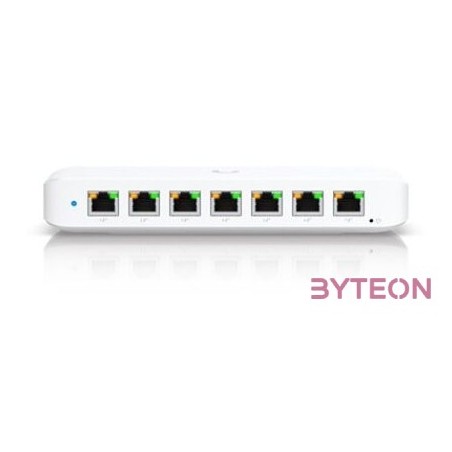 Ubiquiti UniFi USW-Ultra-60W 8xGbE LAN port 7x PoE (52W) L2 menedzselhető switch