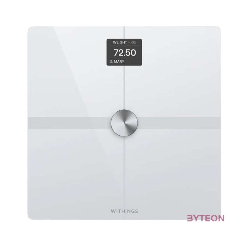 Withings Whtings Body Smart 13-White-All-Inter személymérleg
