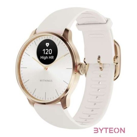 Withings HWA11-model 1 ScanWatch Light 37mm rózsaarany sand okosóra