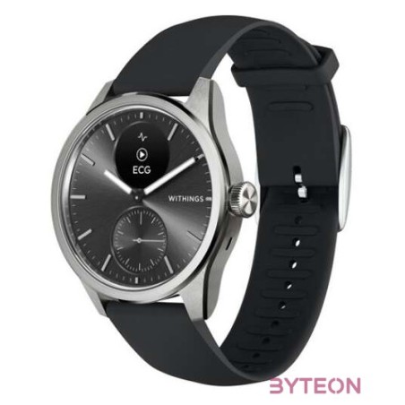 Withings HWA10-model 4 ScanWatch 2 42mm fekete okosóra