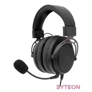 White Shark GORILLA GH-2341B,G fekete,ezüst gamer fejhallgató