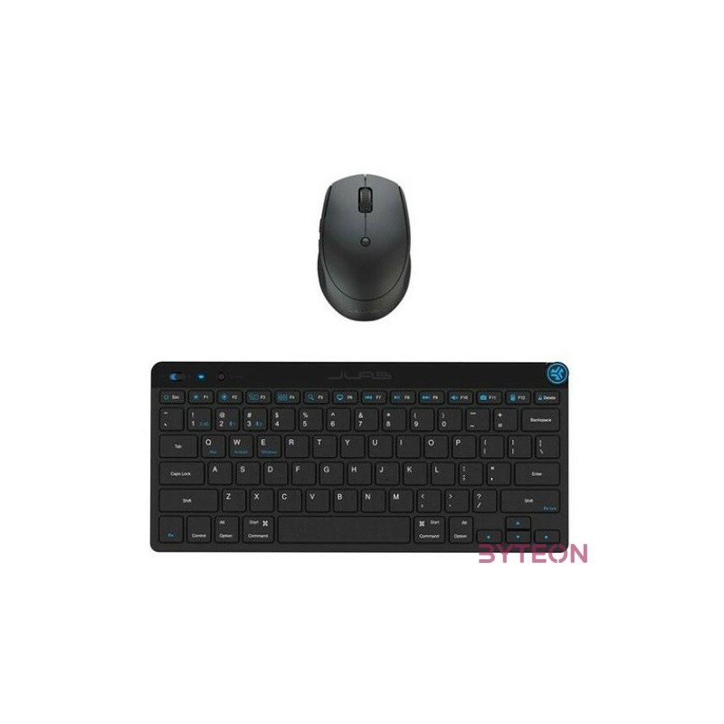 JLab Go US fekete vezeték nélküli billentyűzet