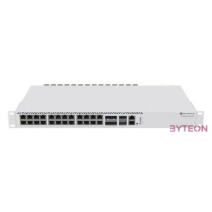 MikroTik CRS326-4C20G2QRM 1U 19 20x2.5GbE Multi-Gigabit LAN 4x10GbE RJ45,SFP 2xQSFP port Cloud Router Switch