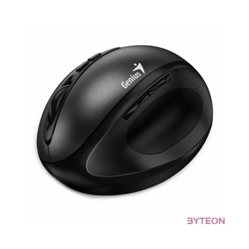 Genius Ergo 8300S vezeték nélküli fekete vertikális egér