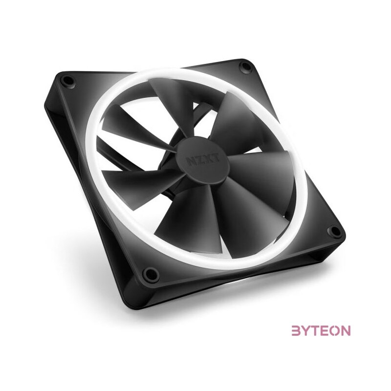 NZXT F140 RGB Duo (single pack) 14 cm 1800RPM fekete ház ventilátor