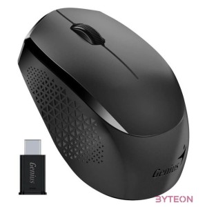 Genius NX-8000S Type-C vezeték nélküli fekete csendes egér