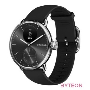 Withings HWA10-model 1 ScanWatch 2 38mm fekete okosóra