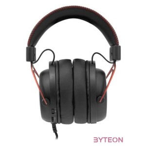 White Shark GORILLA GH-2341B,R fekete,piros gamer fejhallgató