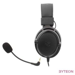 White Shark GORILLA GH-2341B,G fekete,ezüst gamer fejhallgató