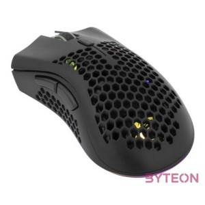 White Shark LIONEL WGM-5012B vezeték nélküli fekete gamer egér