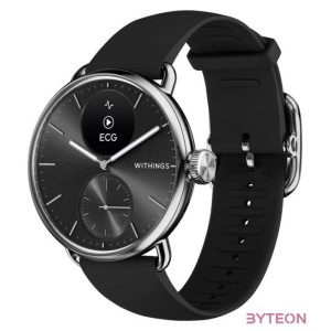 Withings HWA10-model 1 ScanWatch 2 38mm fekete okosóra