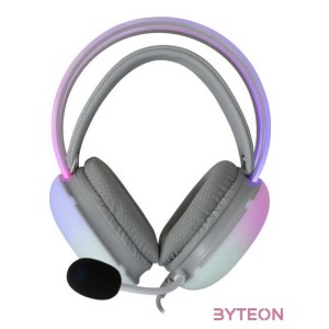 White Shark FIREFLY GH-2342W fehér gamer fejhallgató