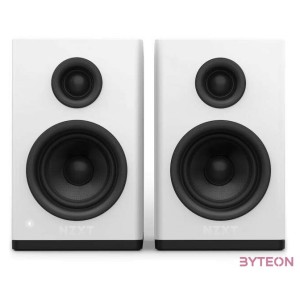 NZXT Relay Gaming Speakers 3 V2 fehér hangszóró pár