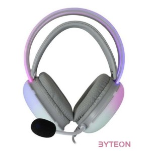 White Shark FIREFLY GH-2342W fehér gamer fejhallgató