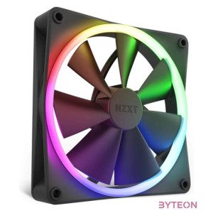 NZXT F140 RGB Duo (single pack) 14 cm 1800RPM fekete ház ventilátor