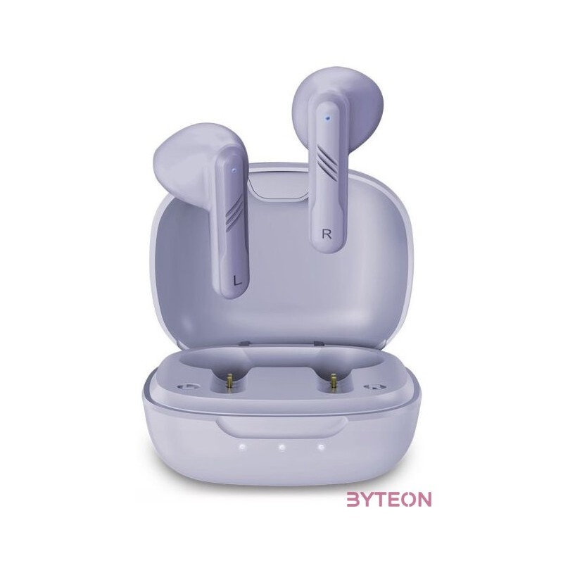 Genius HS-M905BT True Wireless Bluetooth lila fülhallgató