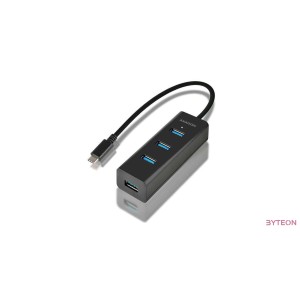 HUB Axagon HUE-S2C 4-port [USB-C 3.1] - Fekete