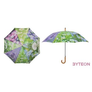 Virágos esernyő, 120 cm átmérőjű