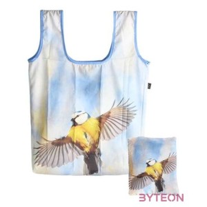 Kék cinegés táska, 43 x 40 cm