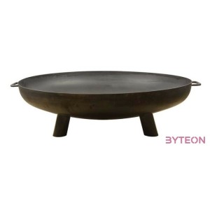 Fém tűzrakó tál, 100 cm átmérőjű