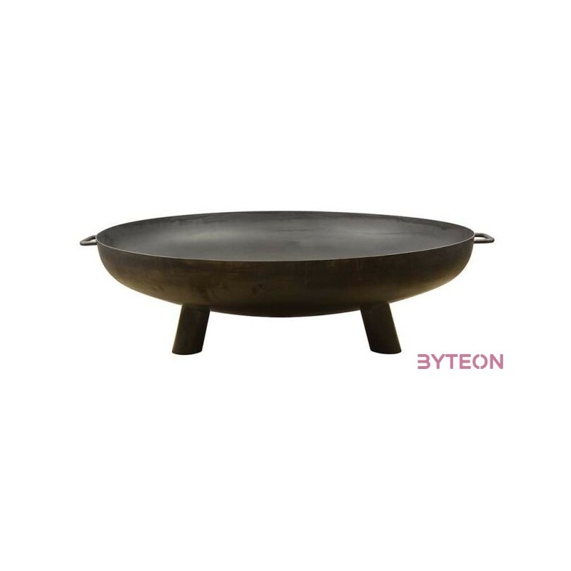 Fém tűzrakó tál, 100 cm átmérőjű