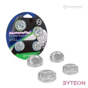 Hyperkin GummiFlex Playstation,Xbox kontrollerhez hüvelykujj csúszásgátló (4 db)