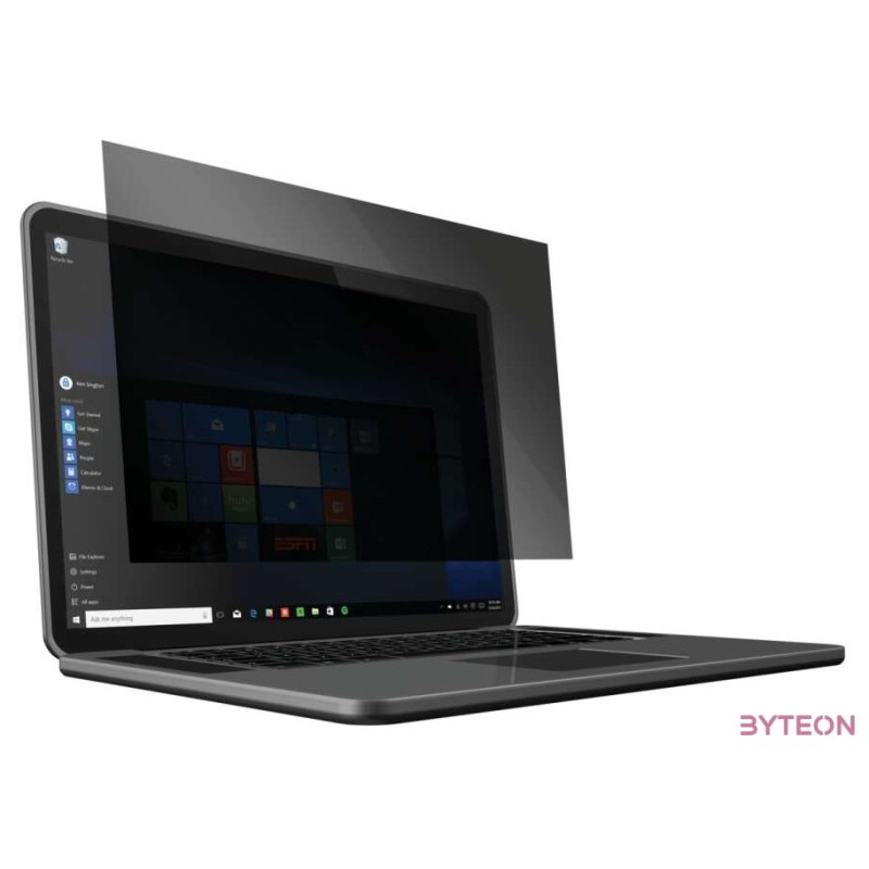 Kensington 14 1610 kijelző mérethez két irányú védelemmel betekintésvédelmi szűrő