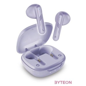 Genius HS-M905BT True Wireless Bluetooth lila fülhallgató
