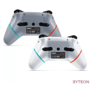 Armor3 NuChamp Nintendo Switch vezeték nélküli kontroller csomag (2db) (Fehér, Ezüst)