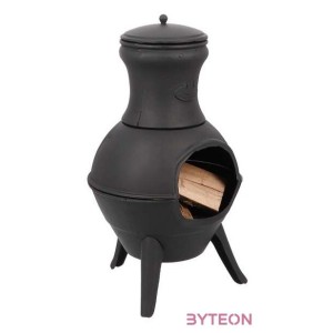 Öntöttvas teraszfűtő kályha, 70 cm