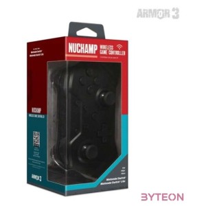 Armor3 NuChamp Nintendo Switch Fekete vezeték nélküli kontroller