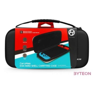Hyperkin CarryMate EVA Nintendo Switch,Switch OLED,Switch Lite Fekete erősített utazótok