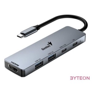 Genius UH-500 szürke USB hub