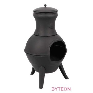 Öntöttvas teraszfűtő kályha, 70 cm