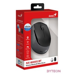 Genius NX-8000S vezeték nélküli fekete egér