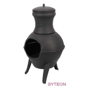 Öntöttvas teraszfűtő kályha, 70 cm