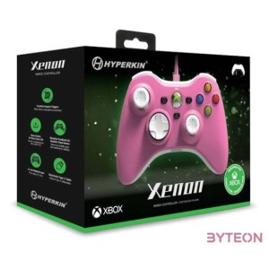 Hyperkin Xenon Xbox SeriesOne,Windows 1110 pink Xbox liszenszelt vezetékes kontroller
