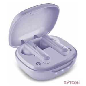 Genius HS-M905BT True Wireless Bluetooth lila fülhallgató