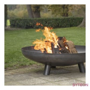 Fém tűzrakó tál, 100 cm átmérőjű