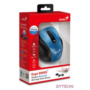 Genius Ergo 9000S vezeték nélküli kék egér